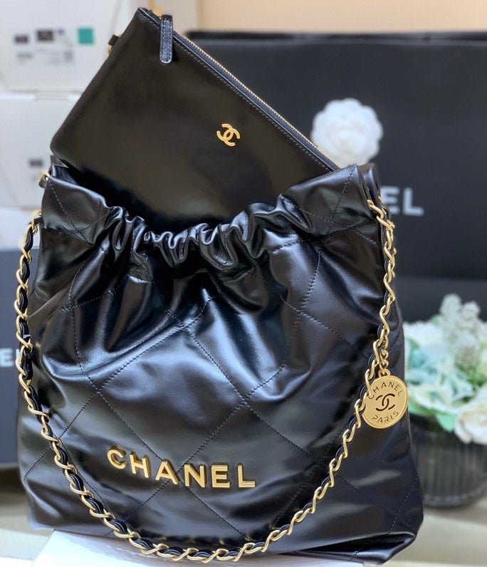 Chanel 22 Large Handbag 41cm Black