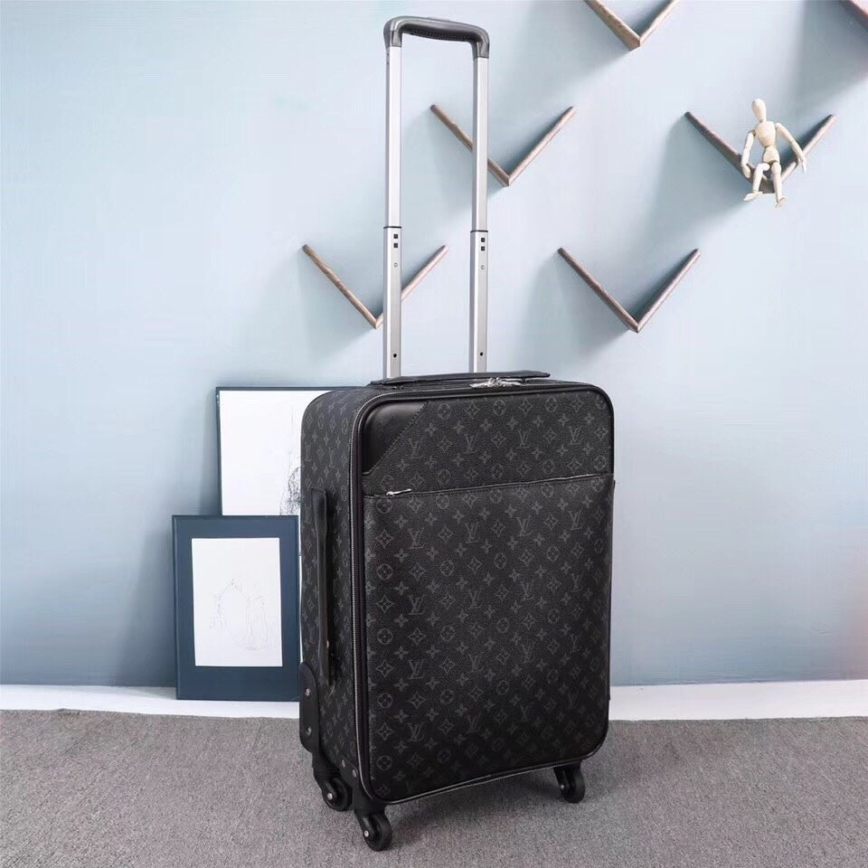Louis Vuitton Rolling Vali In Black 20 Inch