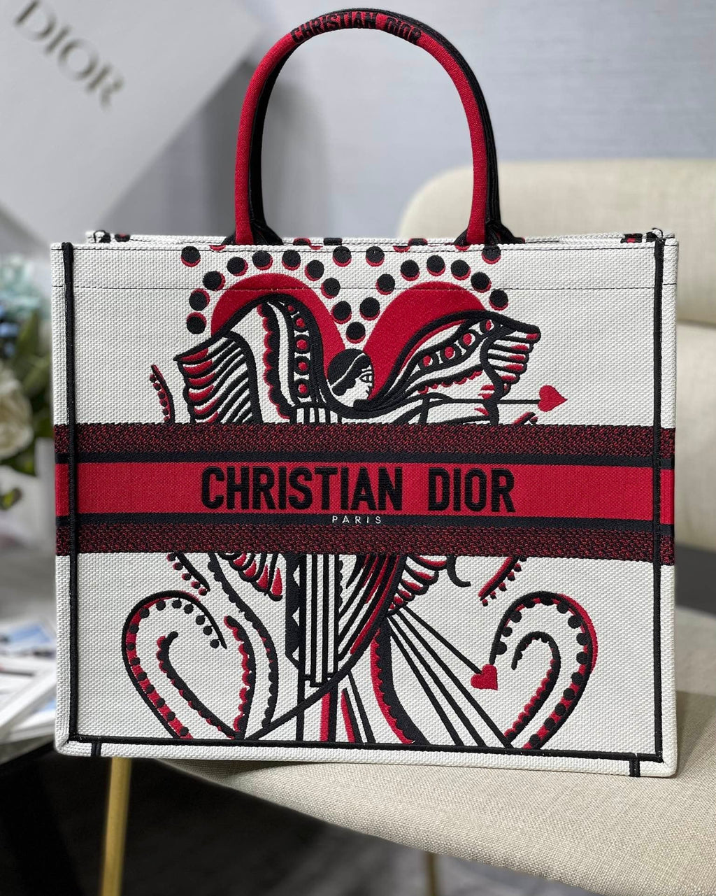 Christian Dior Medium Book Tote 42cm