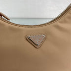 Prada Re-Edition 2005 Saffiano Leather Bag Beige For Women, Women’s Bags 8.6in/22cm