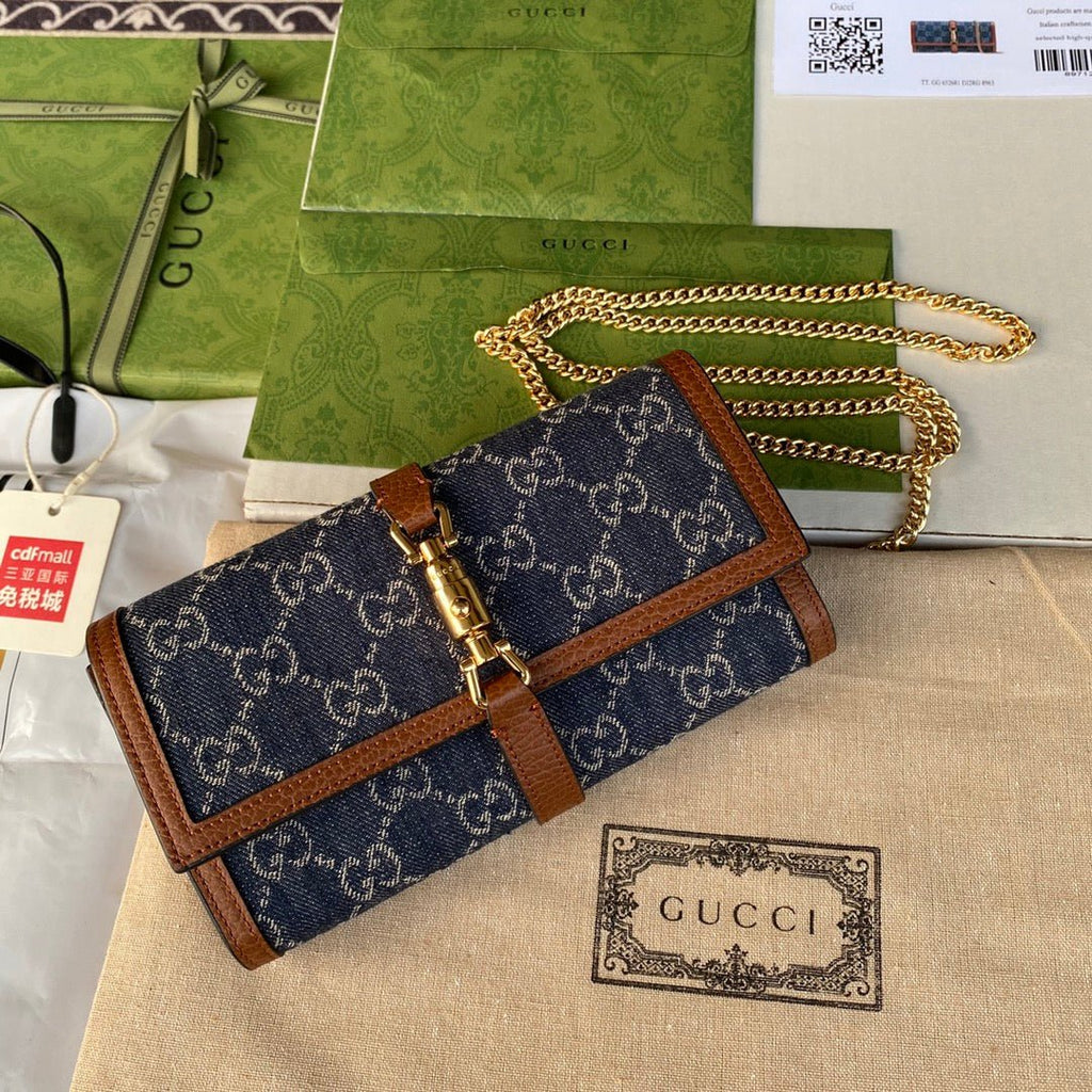 GG ‘Jackie 1961’ Chain Wallet 19cm