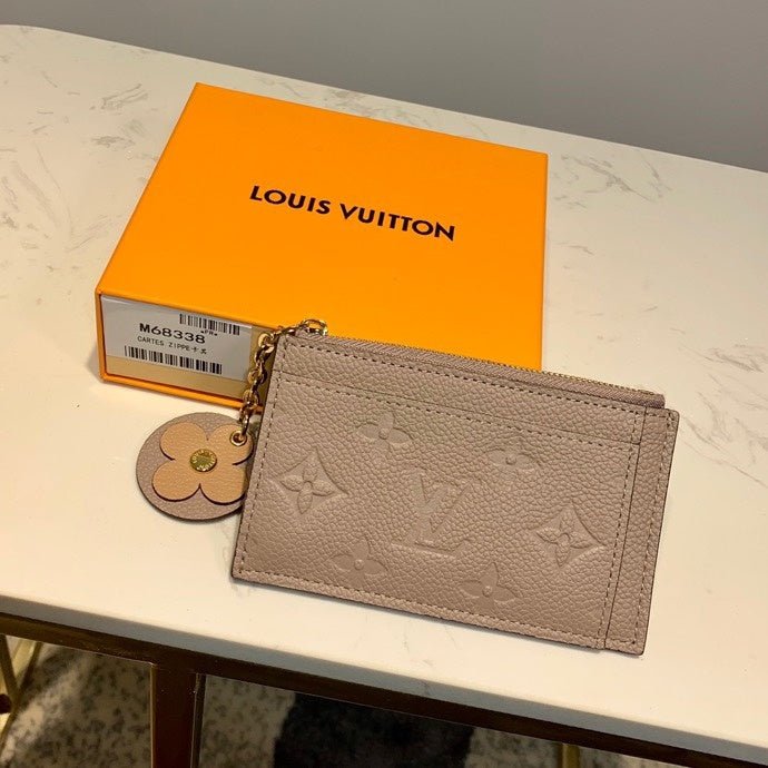 Louis Vuitton Zipped Card Holder 13cm Pink