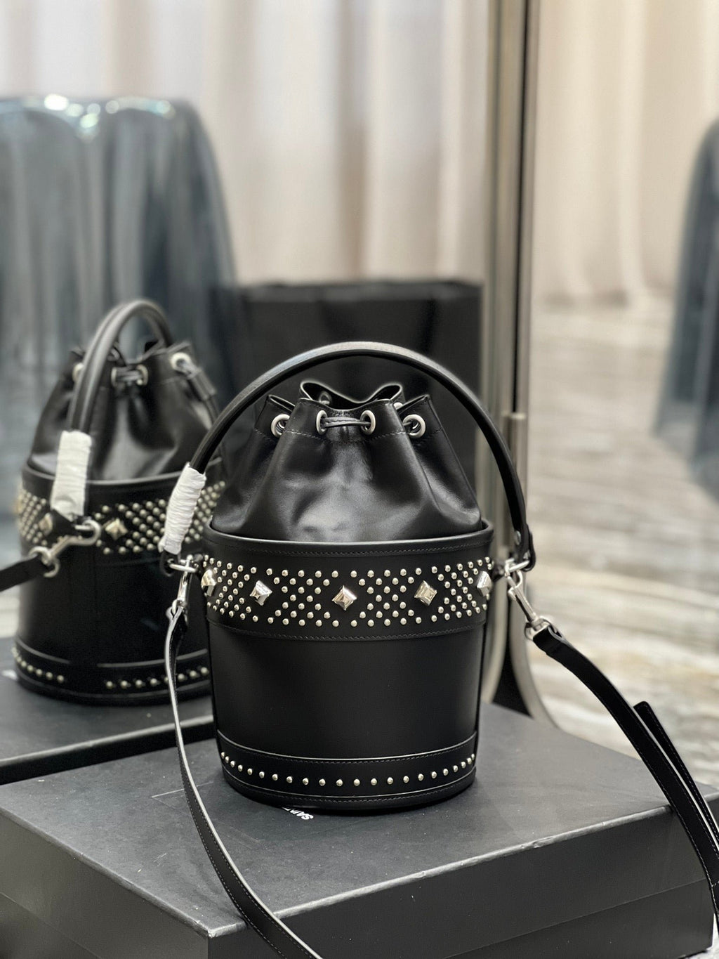 Saint Laurent Bahia Bucket Bag 25cm