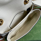 Gucci Blondie Mini Bag White For Women, Women’s Bags 8.7in/22cm