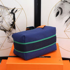 Hermes Bride A Brac Case Dark Blue Bag For Women, Women’s Handbags, Shoulder Bags 9.8in/25cm