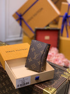 Louis Vuitton Monogram Wallet 8cm Brown