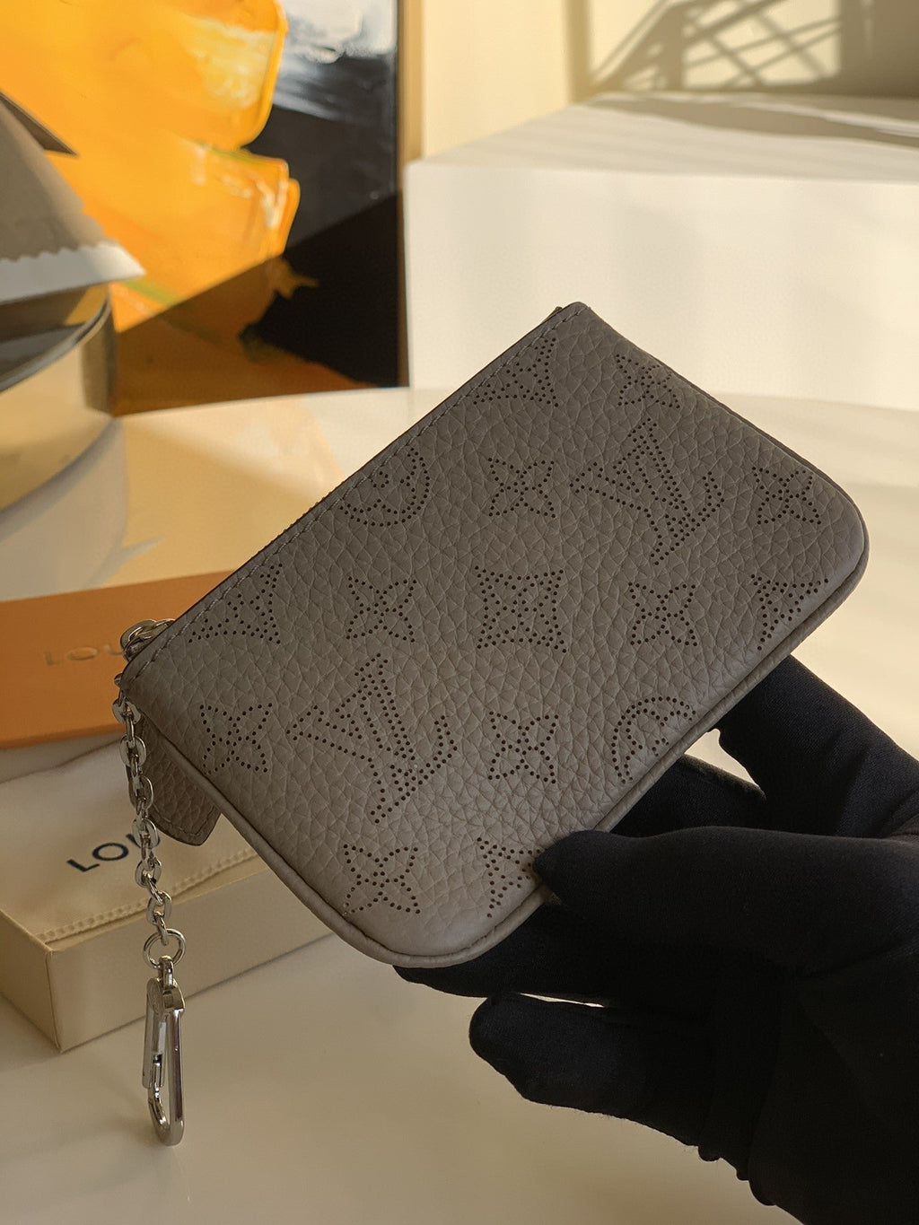 Louis Vuitton Monogram Empreinte Bag 16cm Brown