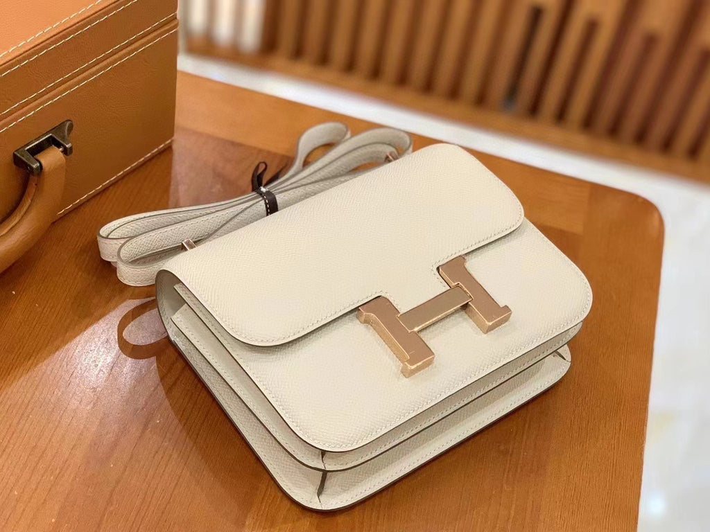 Hermes Constance 23 Epsom Beige For Women, Women’s Handbags, Shoulder Bags 9in/23cm