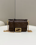 Fendi Baguette Bag 19cm Brown