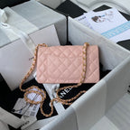 Chanel Mini Classic Flapbag 20cm Pink