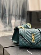 Saint Laurent Small Bag In Mix Matelasse 21cm