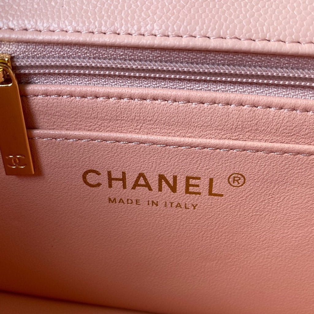 Chanel Mini Classic Flapbag 20cm Pink