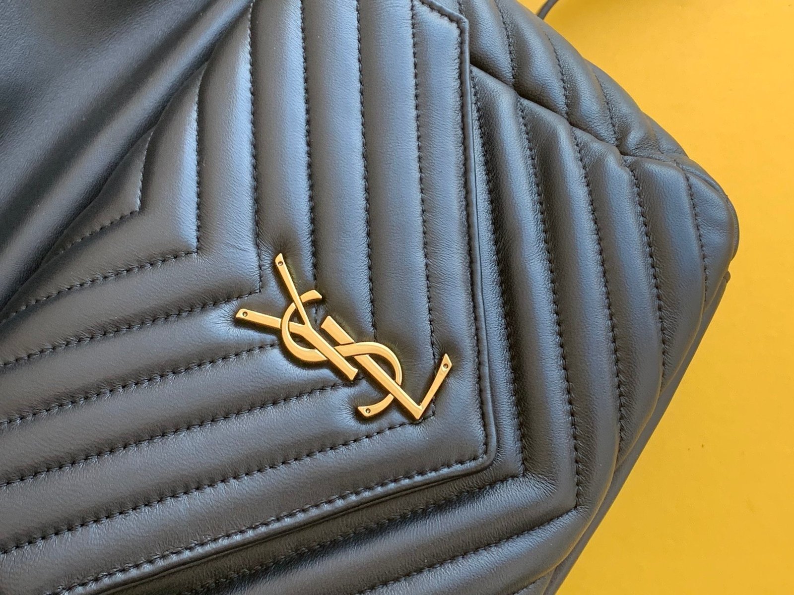 Saint Laurent Joe Backpack With Gold Hardware 22cm