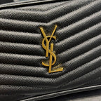 Saint Laurent Lou Mini Bag With Gold Hardware 18cm