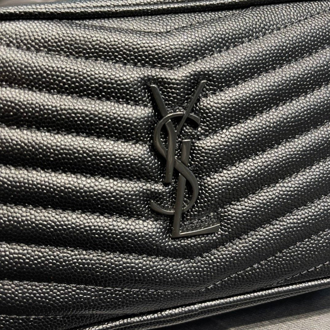 Saint Laurent Lou Mini Bag With Black Hardware 18cm