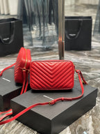 Saint Laurent Lou Camera Bag With Gold Hardware 23cm