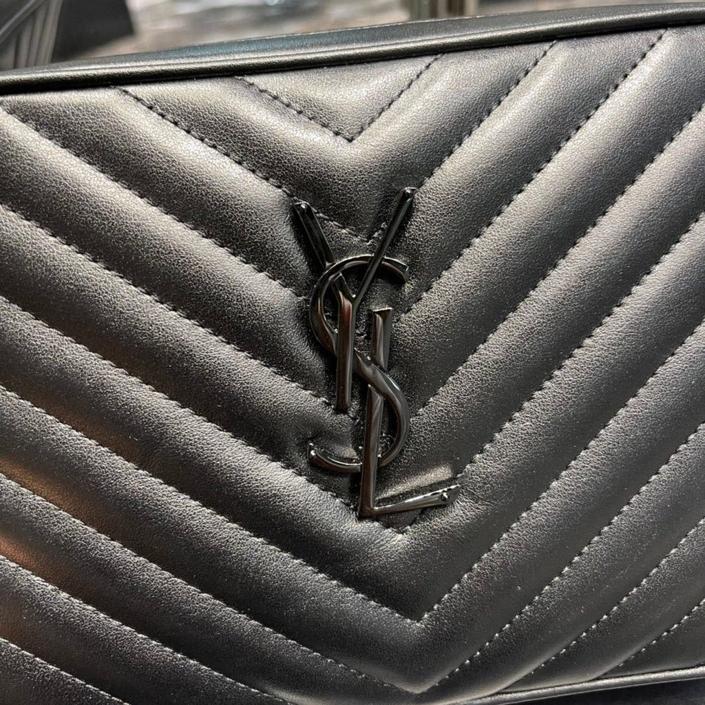 Saint Laurent Lou Camera Bag With Black Hardware 23cm