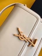 Saint Laurent Solferino Small Satchel With Gold Hardware 19cm