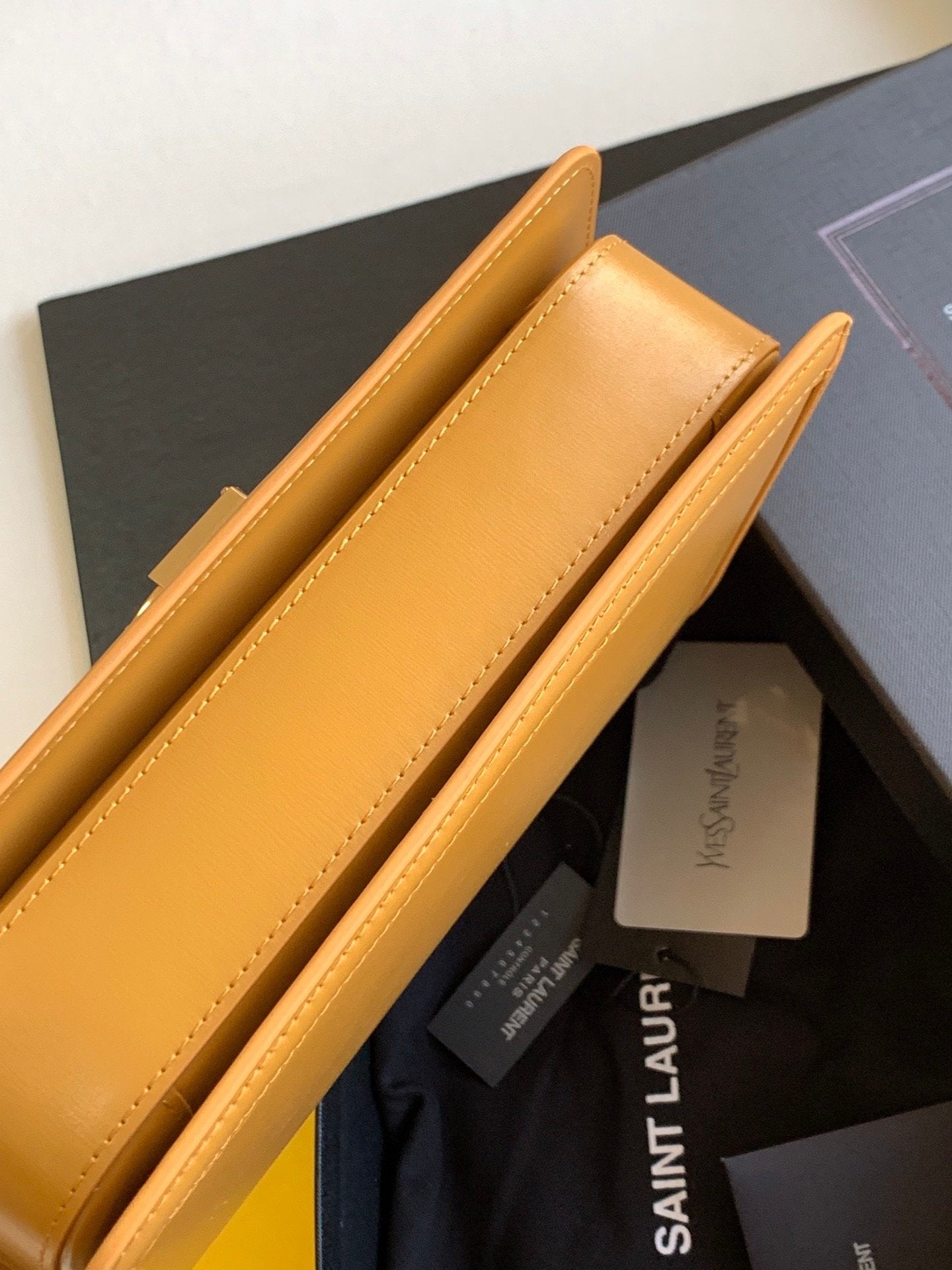 Saint Laurent Solferino Medium Satchel With Gold Hardware 23cm