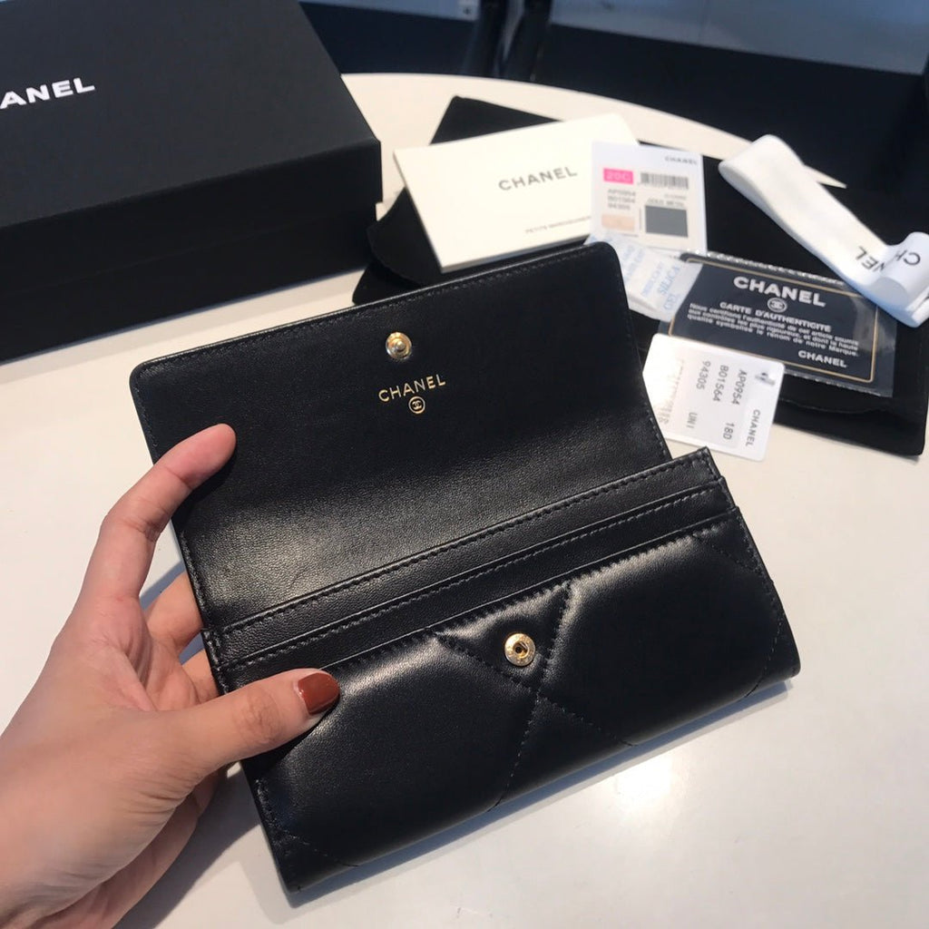 CO-CO Chanel Long Wallet 17cm