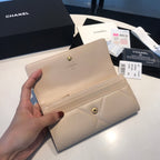 CO-CO Chanel Long Wallet 17cm