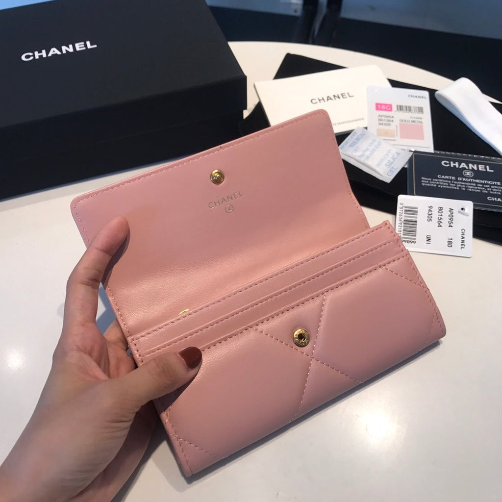 CO-CO Chanel Long Wallet 17cm