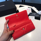CO-CO Chanel Long Wallet 17cm