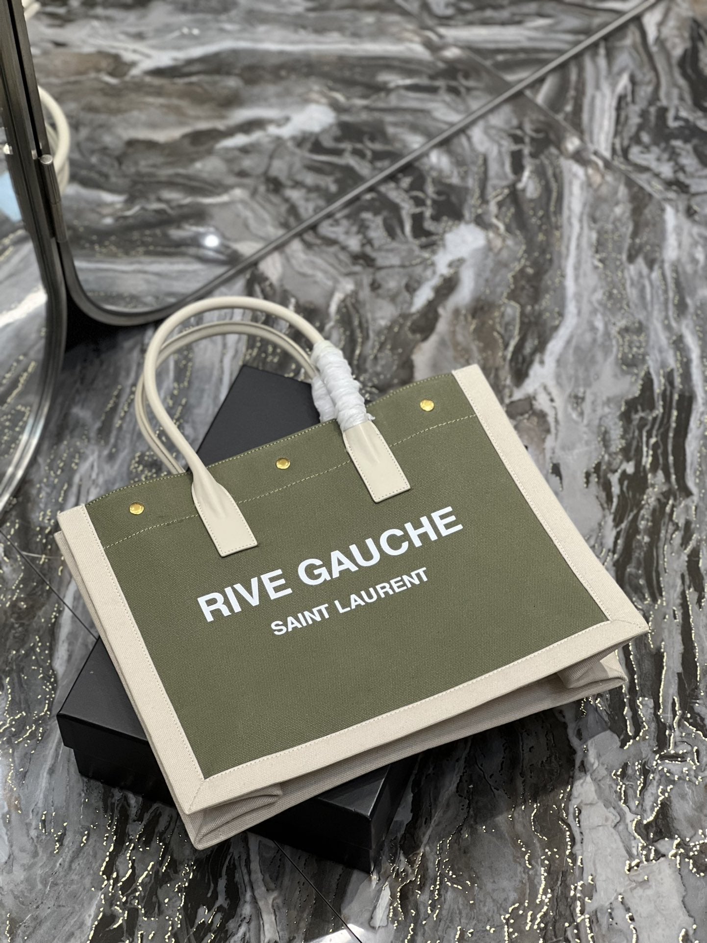 Saint Laurent Rive Gauche Tote Bag 39cm