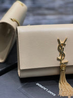 Saint Laurent Kata Medium Chain Bag With Tassel 24cm