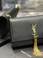 Saint Laurent Kata Medium Chain Bag With Tassel 24cm