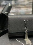 Saint Laurent Kata Medium Chain Bag With Tassel 24cm