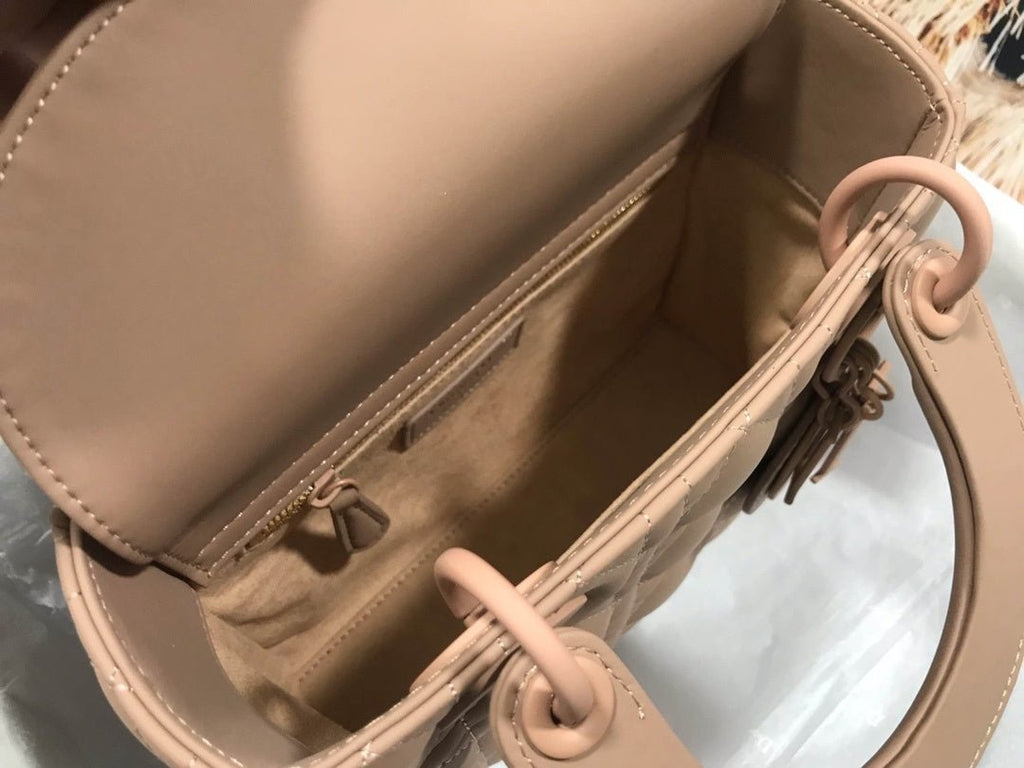 Christian Dior Beige Lady Dior My 20cm