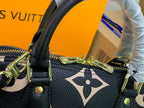 Louis vuitton ALMA Monogram 35cm Black