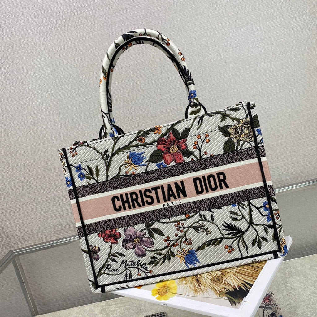 Christian Dior Multicolor Handle Bag 37cm