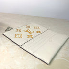 Louis Vuitton Monogram Empreinte Pochette 21cm White
