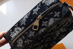 Louis Vuitton Soft Trunk 19cm Blue-White