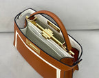 Fendi Peekaboo Bag 33cm Brown