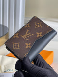 Louis Vuitton Monogram Empreinte Wallet 8cm Brown