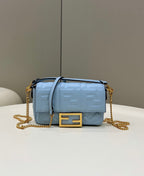 Fendi Baguette Bag 19cm Blue