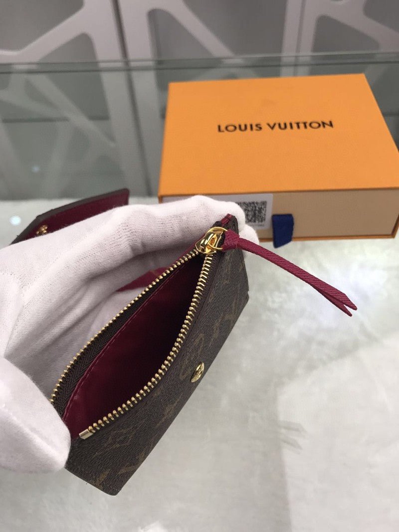 Louis Vuitton Monogram Wallet 12cm Brown