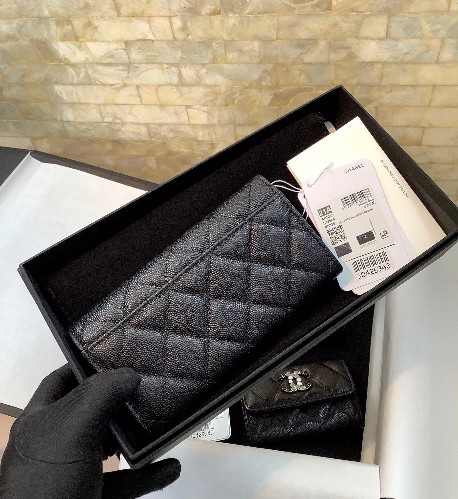 Chanel Coco Clutch Bag 19cm Black