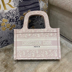 Christian Dior Mini Book Tote 23cm Light Pink