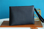 Louis Vuitton Pochette Ipad Black Aerogram For Men, Men’s Wallet 30cm LV M81029