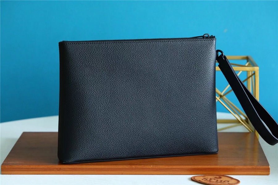 Louis Vuitton Pochette Ipad Black Aerogram For Men, Men’s Wallet 30cm LV M81029