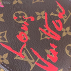 Louis Vuitton x Urs Fischer Petite Sac Plat Bag 17cm Monogram Canvas Spring/Summer 2021 Collection M69442 Brown