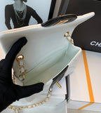Chanel Mini Flap Bag 20cm White