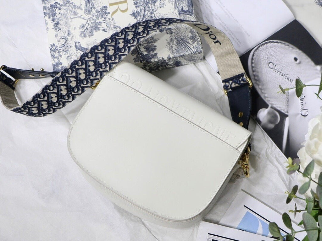 Christian Dior White Crossbody Bag 27cm