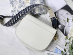 Christian Dior White Crossbody Bag 27cm