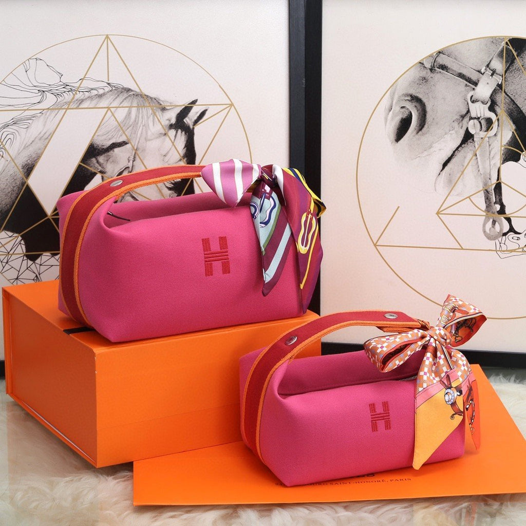 Hermes Bride A Brac Case Pink Bag For Women, Women’s Handbags, Shoulder Bags 9.8in/25cm