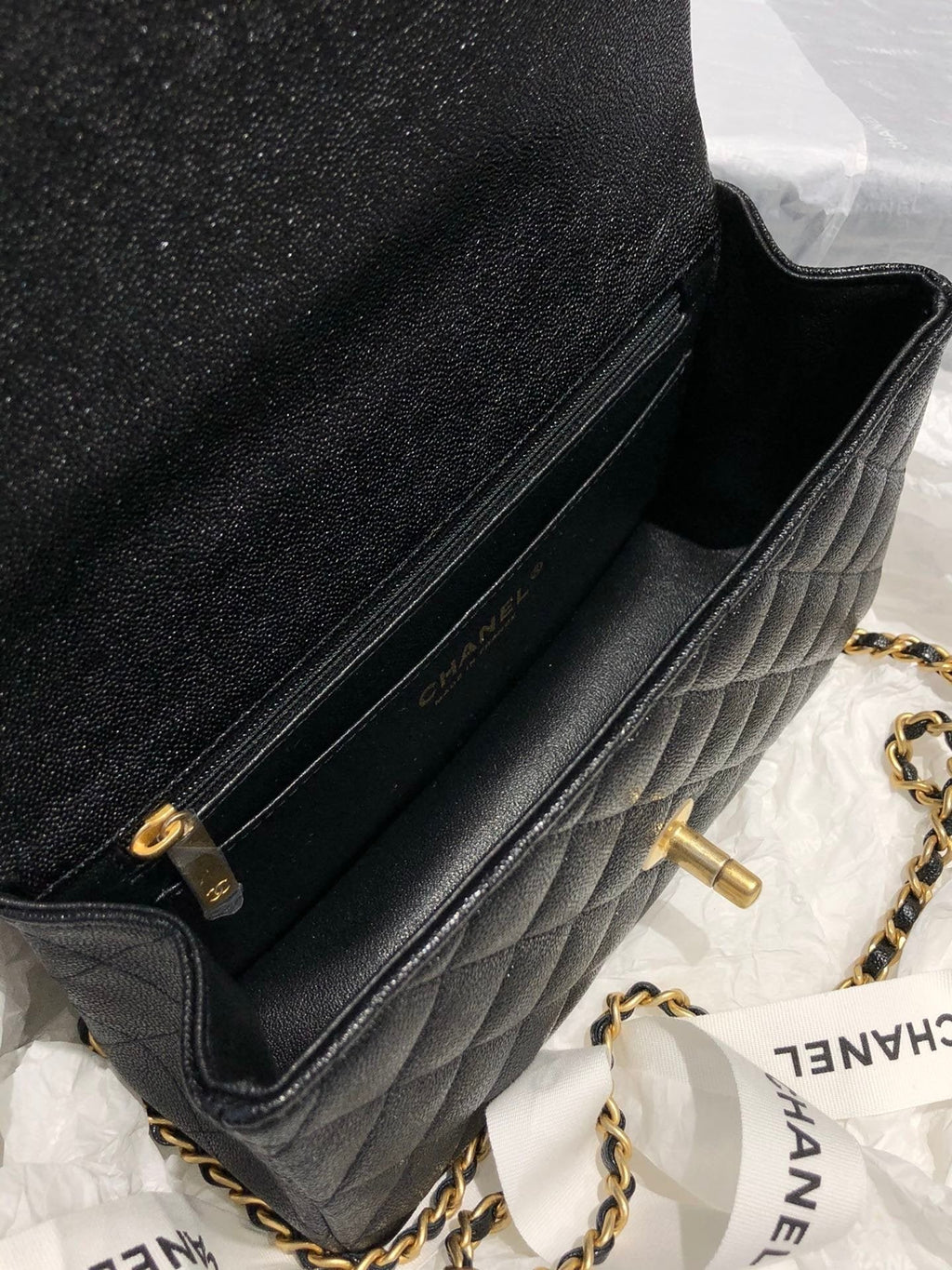 Chanel Classic Flap Bag 20cm Black